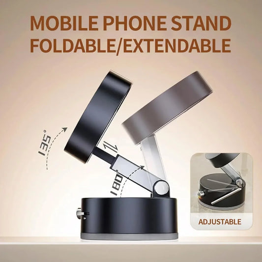 Foldable extendable phone stand, 135 degree adjustable angle - Souq Sama UAE