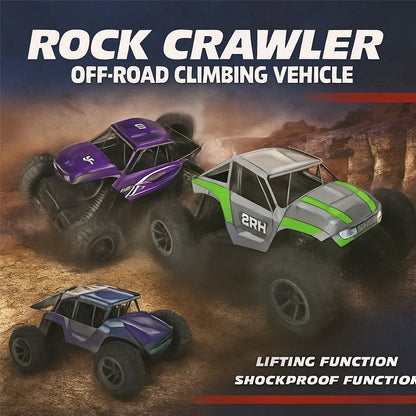 Rock crawler off-road RC toy with shockproof design - Souq Sama UAE